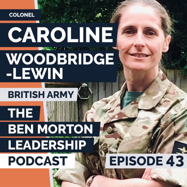 Colonel Caroline Woodbridge-Lewin, MBE | Leadership skills and building resilience