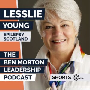 Photo of Lesslie Young, CEO of Epilepsy Scotland