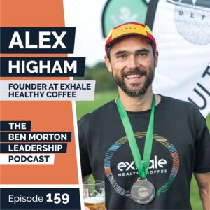 Photo of Alex Higham, Founder and CEO at Exhale Healthy Coffee