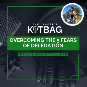 Cover for video on overcoming the five fears of delegation