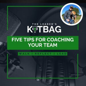 Five tips for coaching your team